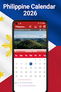 Philippines Calendar 2026 preview 3